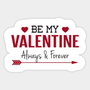 Be My Valentine Sticker